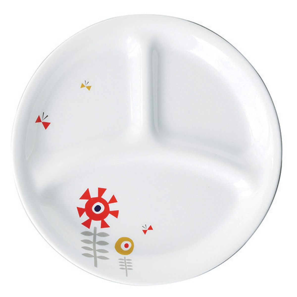 ランチプレート 21.5cm CORELLE ケイユクッカ 強化ガラス （ 食洗機