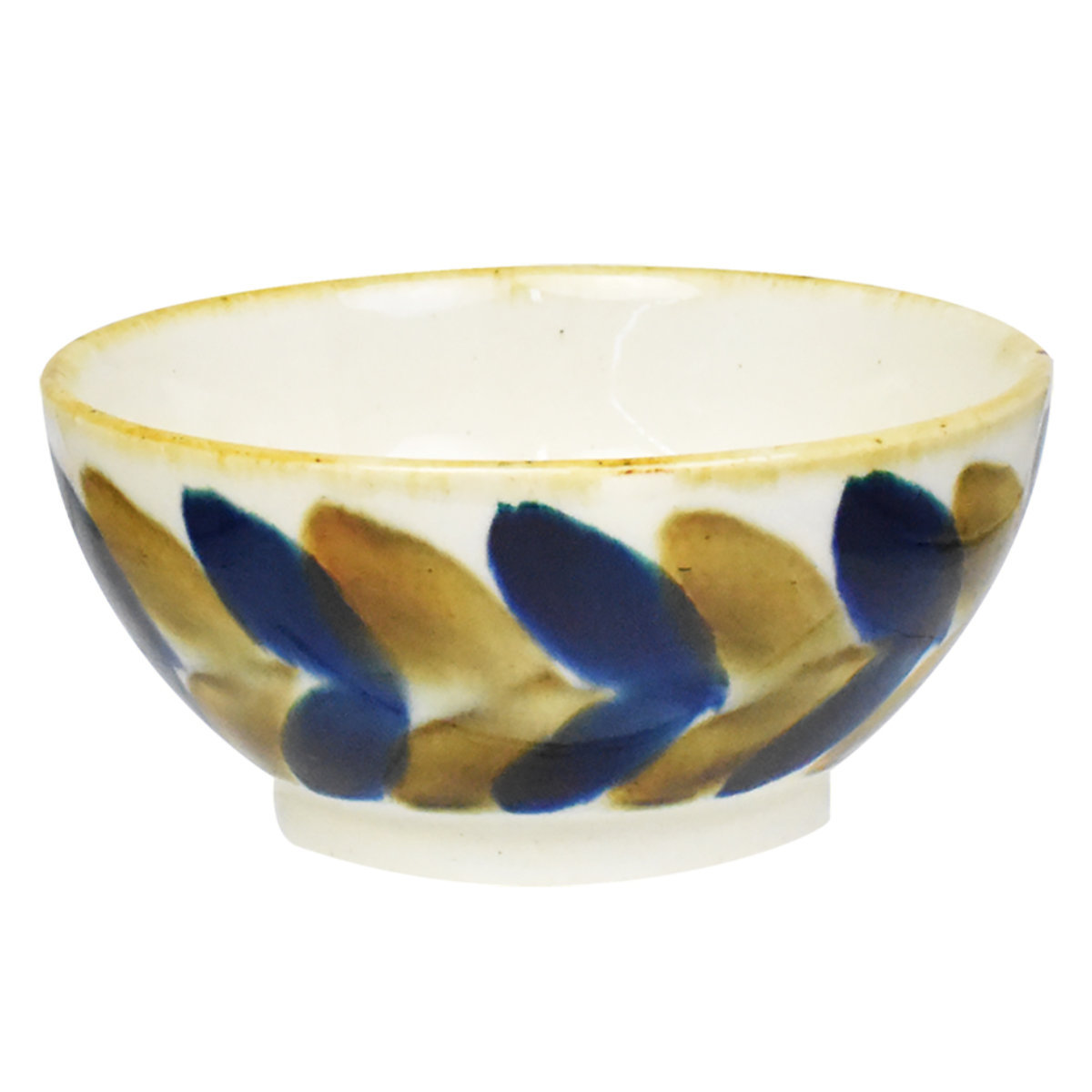 未使用【備前焼　各見信利】菓子鉢 鉢・ボウル :: 9cm-15cm 小鉢・ボウルS :: 十草浅鉢 4.5寸 - マルミツ