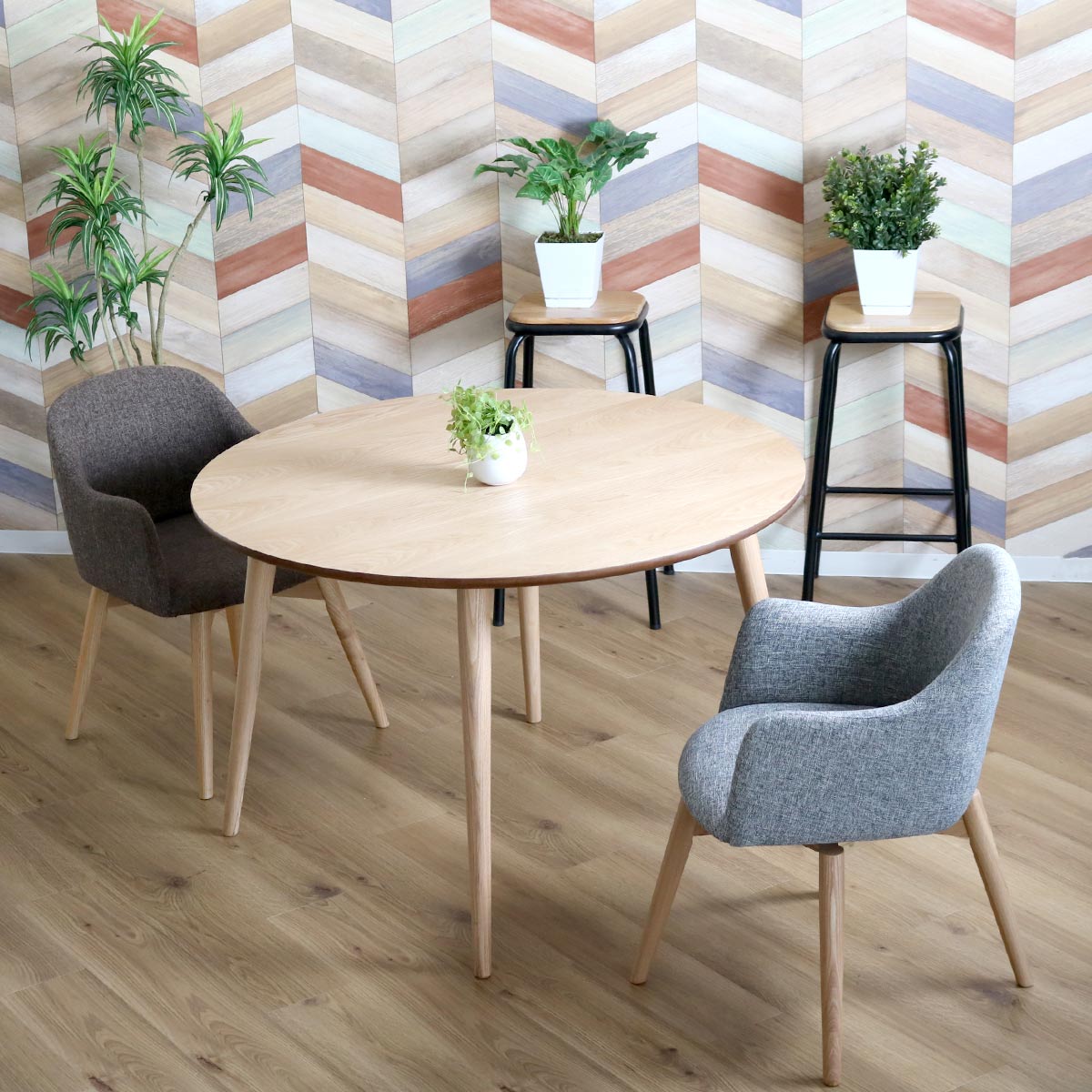 東谷 ダイニングテーブル 幅110cm 円型 （ 丸 テーブル 円形 ラウンド