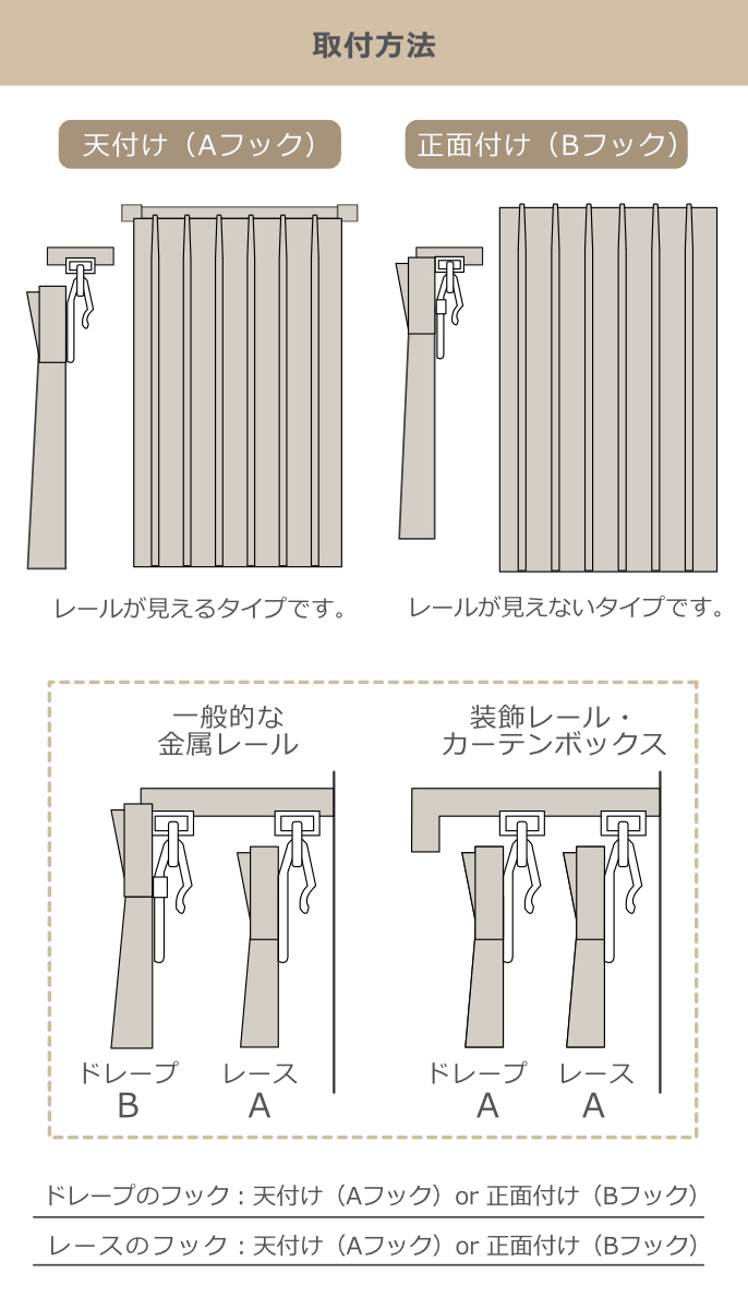 レースカーテン オーダーカーテン ボタニカナウ 1.5倍ヒダ 巾151〜180