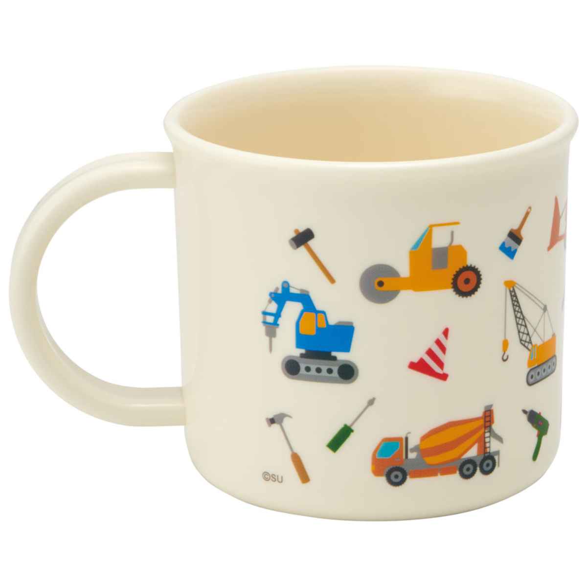 スケーター コップ プラスチック 抗菌 200ml はたらくクルマ （ 食洗機