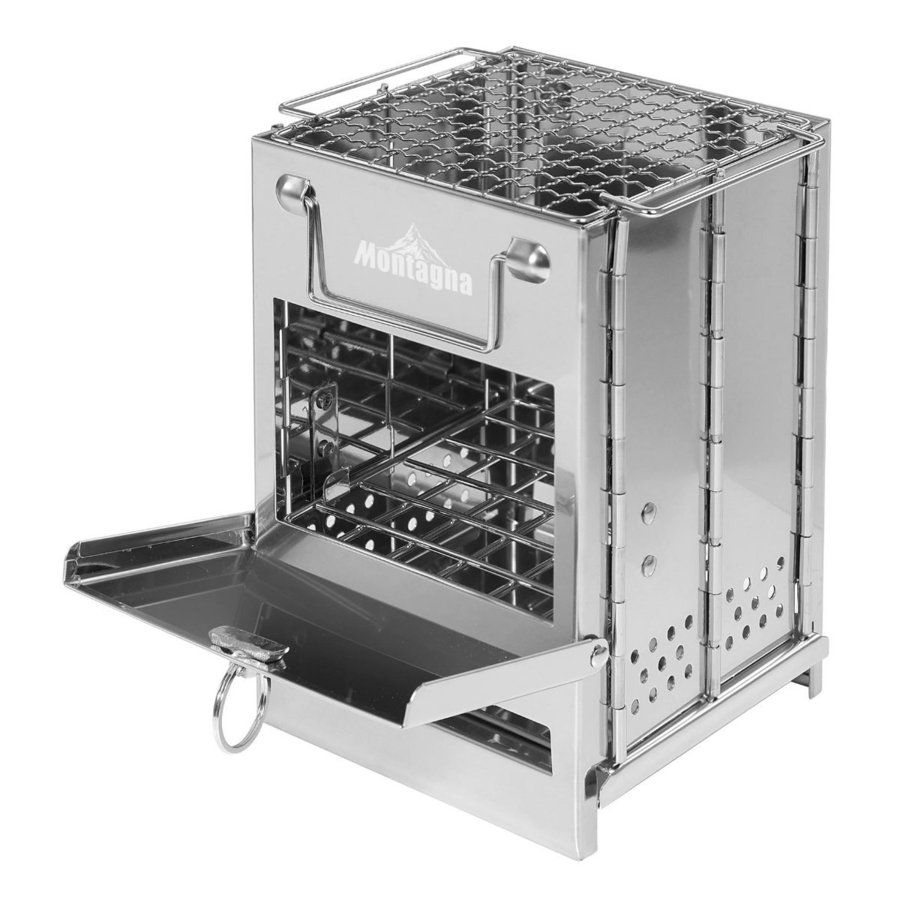 HAC（ハック） バーベキューコンロ 幅15×奥行14×高さ21cm 焚き火