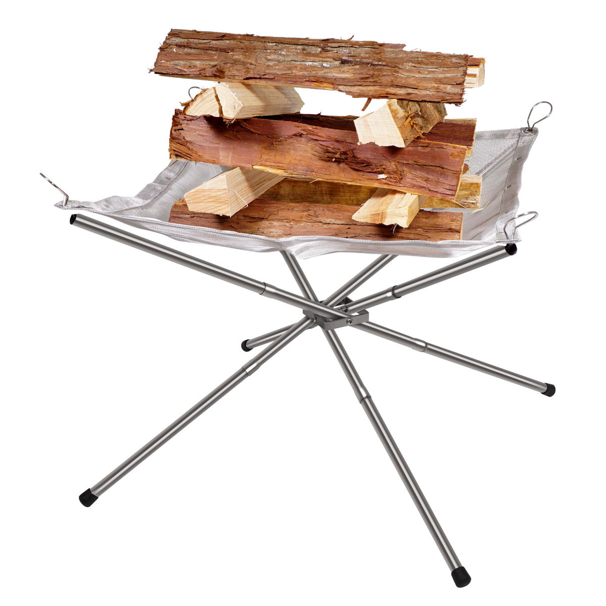 HAC（ハック） 焚き火台 幅43×奥行43×高さ35cm フォールディング