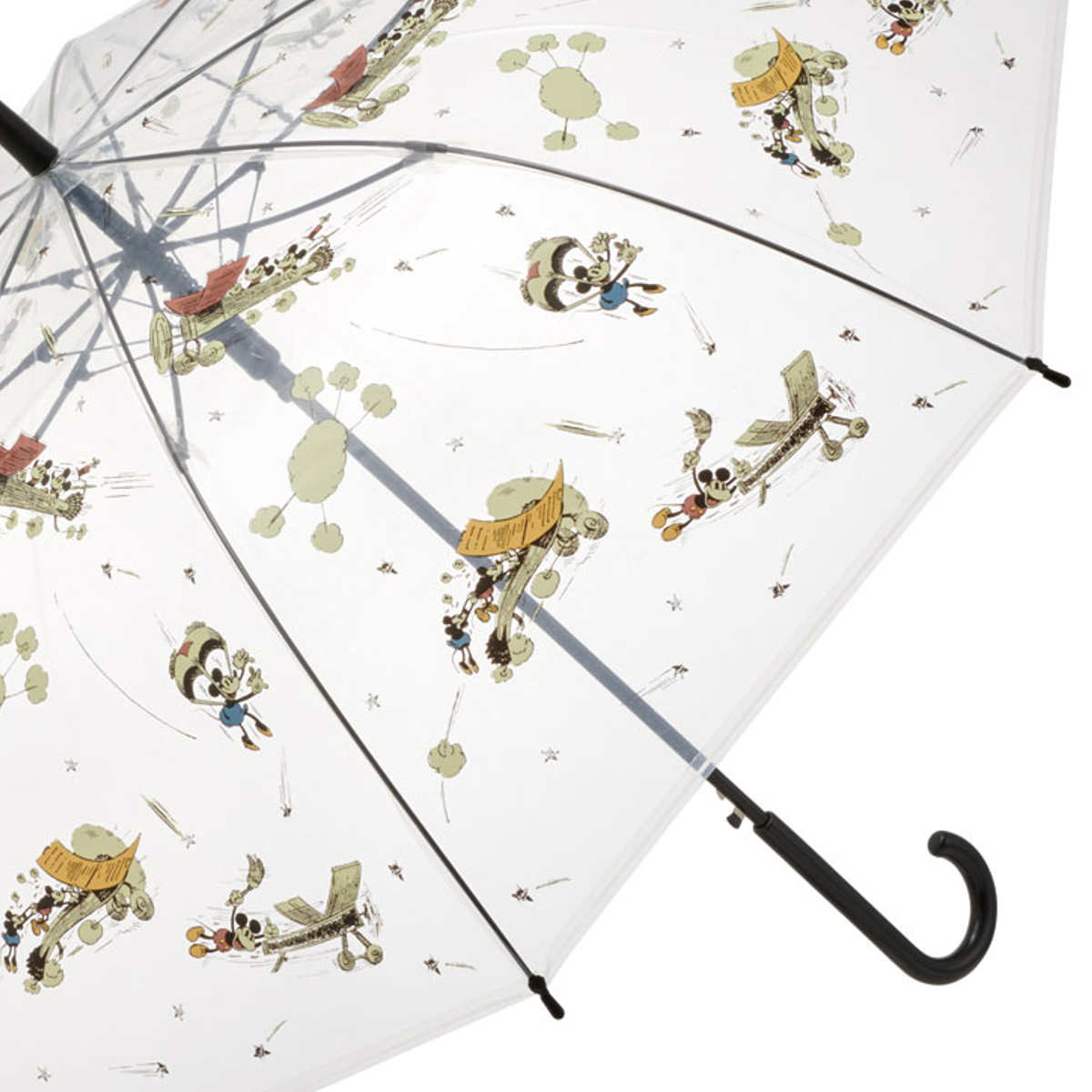 ビニール傘 60cm ミッキーマウス （ カサ かさ 傘 雨傘 アンブレラ