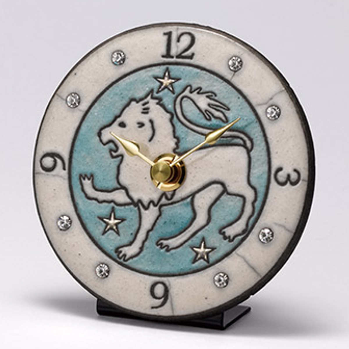 時計 置き掛け兼用 獅子座 アントニオ・ザッカレラ アナログ Z930