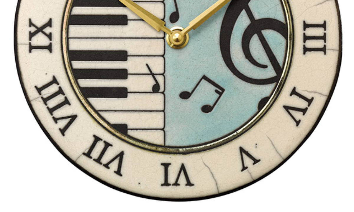 時計 置き掛け兼用 アントニオ・ザッカレラ アナログ Z953 （ 壁掛け