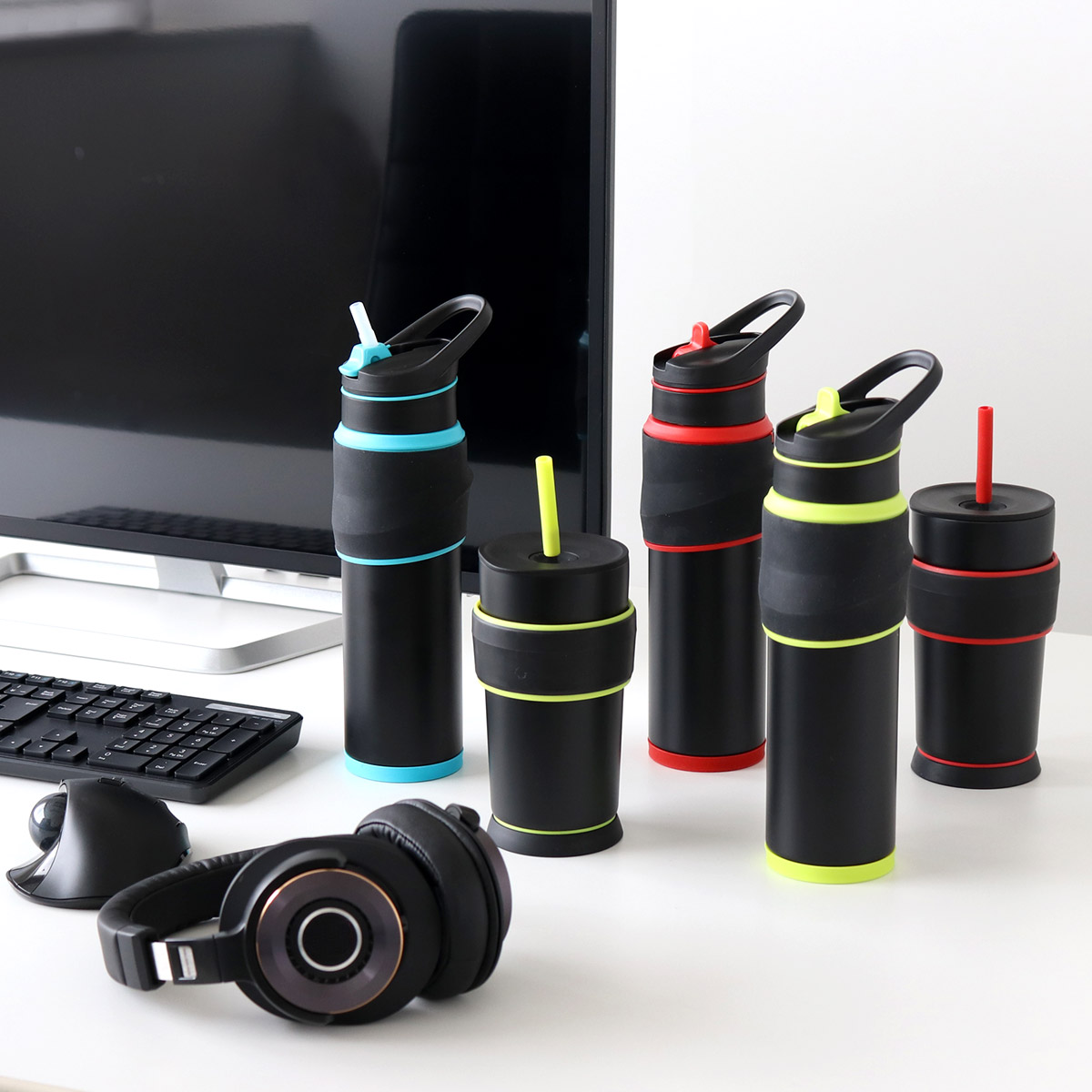 ピーコック魔法瓶工業 水筒 650ml ストロー ステンレス 保冷専用