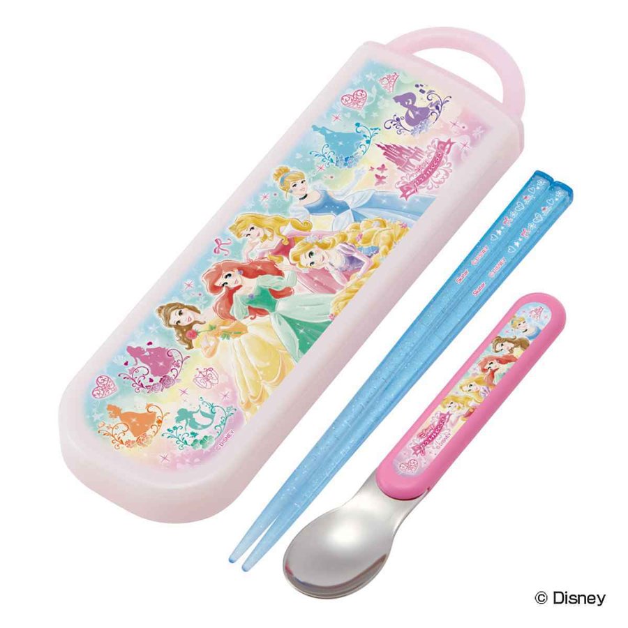 スケーター コンビセット 抗菌 箸 スプーン ディズニープリンセス