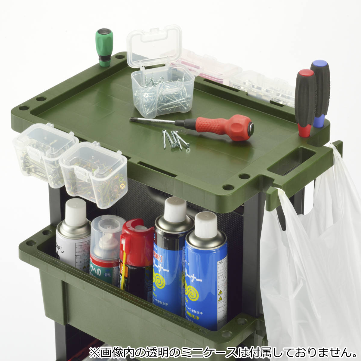 ツールワゴン テーブル天板 3段 （ ツールボックス ワゴン ツール