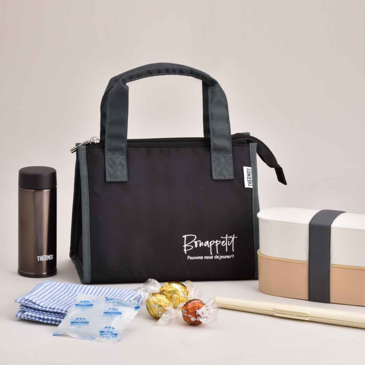 THERMOS（サーモス） ランチバッグ 保冷 角型 2L RFC-002 （ Thermos