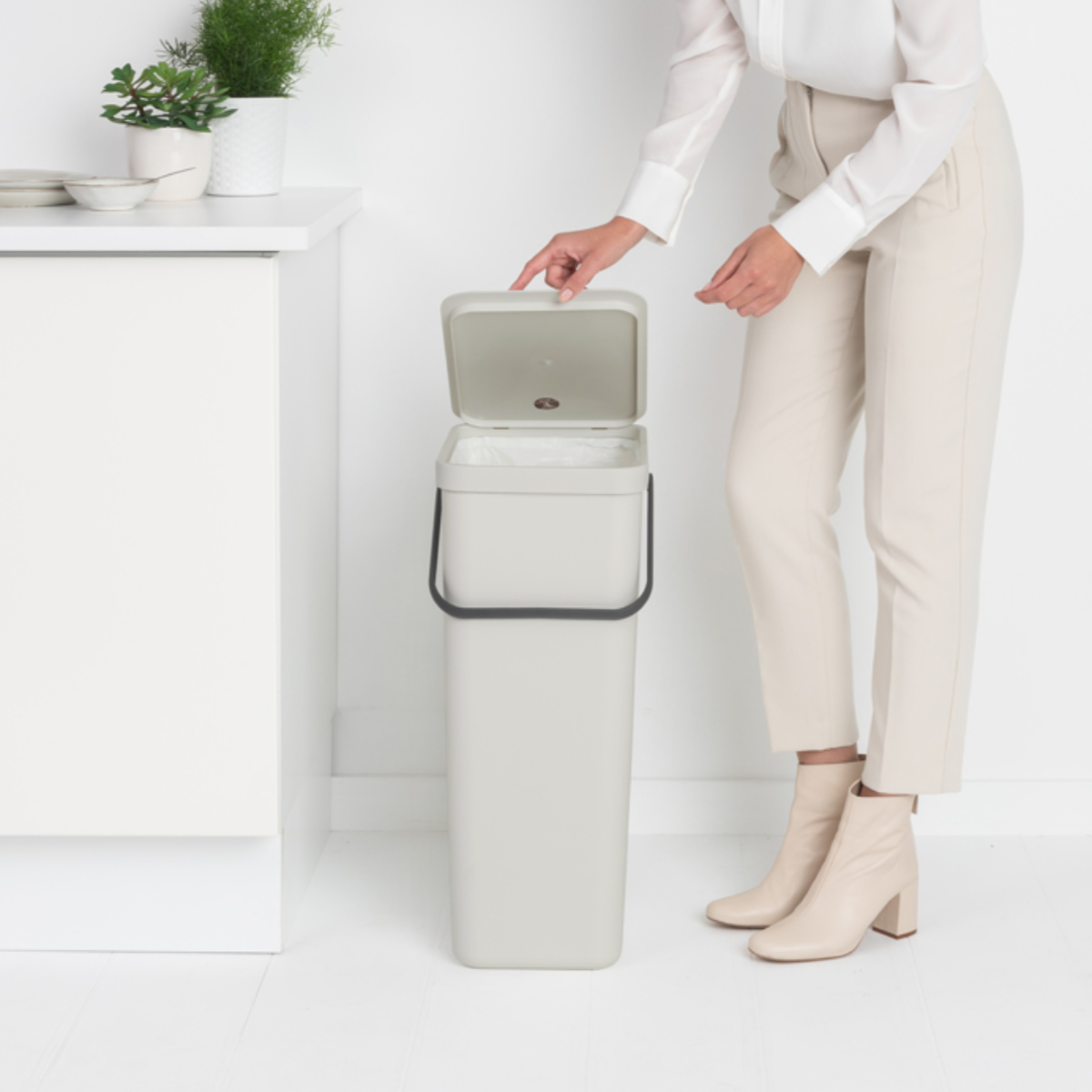 brabantia(ブラバンシア) ゴミ箱 40L ソート&ゴー ふた付き brabantia(ブラバンシア) ゴミ箱 40L ソート&ゴー ふた付き