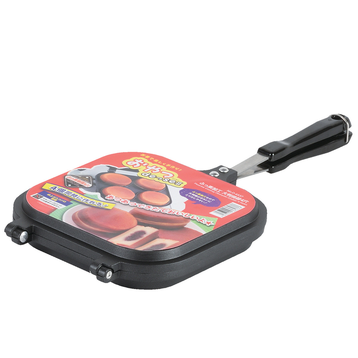 パール金属 大判焼き器 フッ素加工 おやつDEっSE アルミニウム