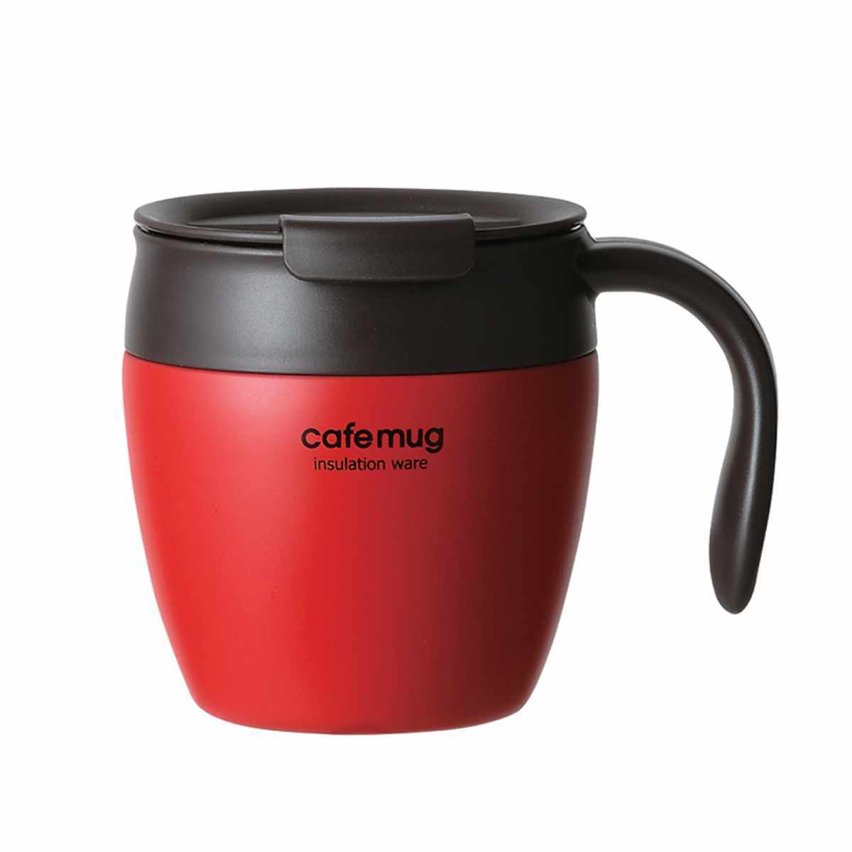 マグカップ 330ml フタ付き 真空断熱 カフェマグ アンティーク 