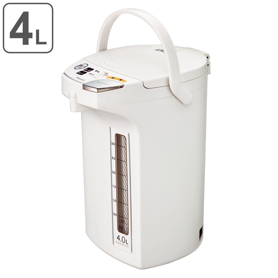 ピーコック魔法瓶工業 電気ポット 4L 電源コード付き （ ジャーポット