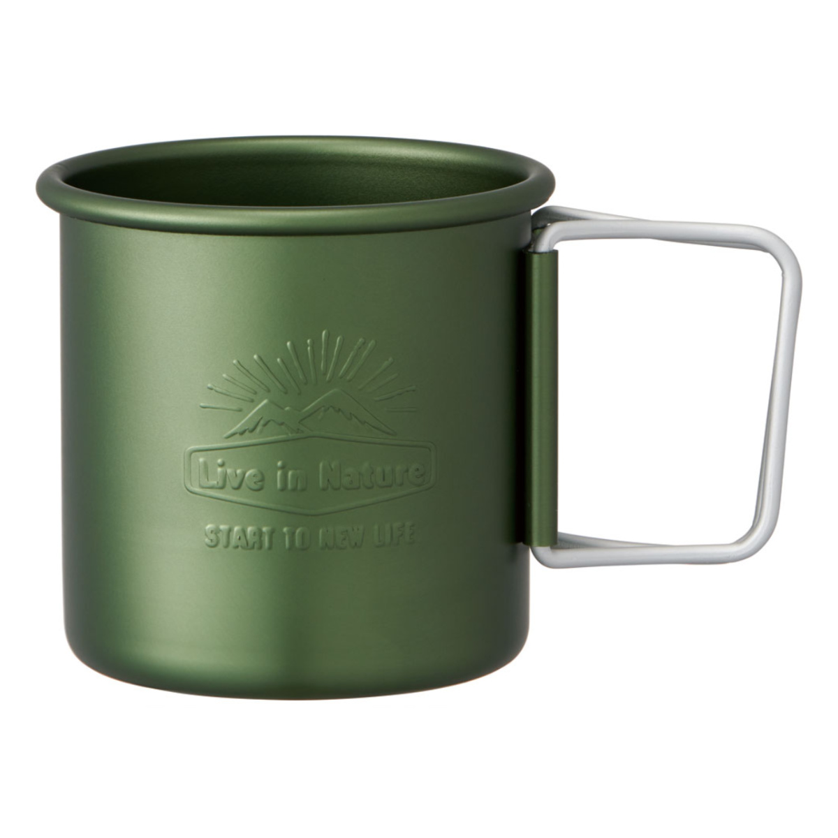 スケーター マグカップ ハンドル折りたたみ 320ml LIVE IN NATURE