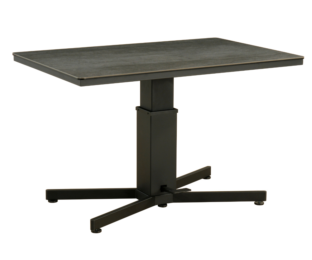 筑波産商 リフトテーブル 幅120cm 高さ調節 セラミック天板 （ 開梱