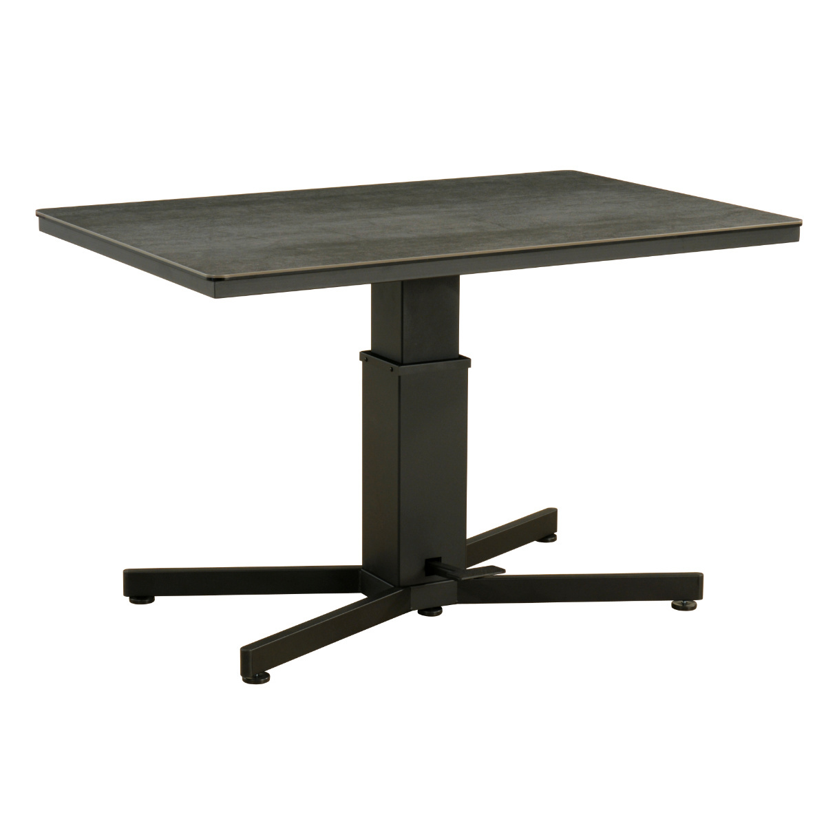 筑波産商 リフトテーブル 幅120cm 高さ調節 セラミック天板 （ 開梱