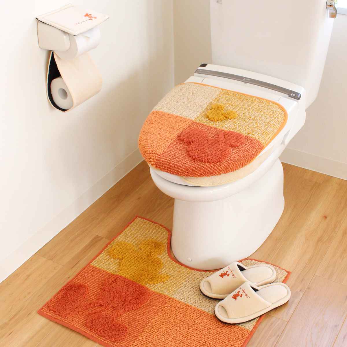 ミキママ❣️美品可愛いトイレットペーパーホルダー ファンディットアニマル ペーパーホルダーカバー （ 豆しば ひつじ