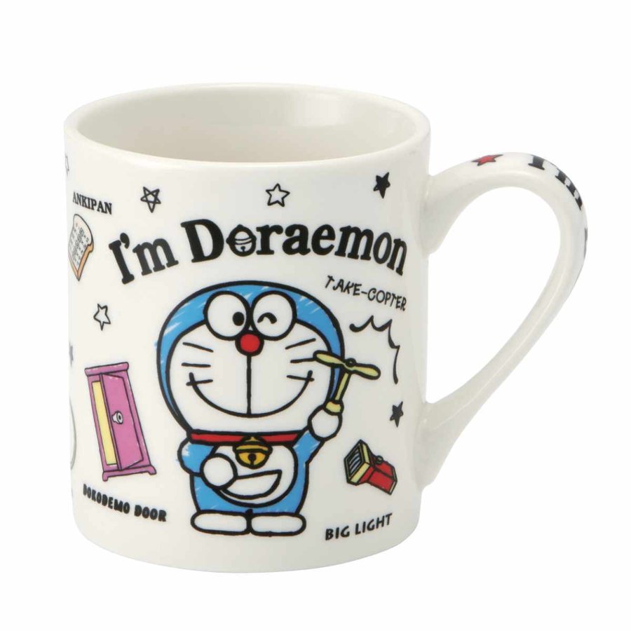 マグカップ 240ml ドラえもん ひみつ道具 陶磁器 （ 食洗機対応 電子