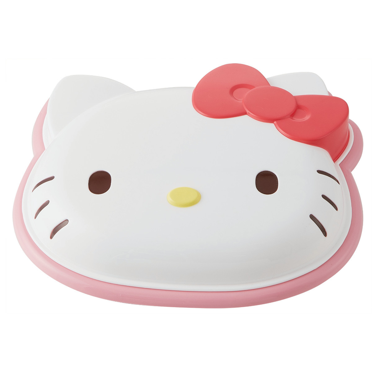 スケーター ランチプレート フタ付き 25cm ハローキティ おうちで