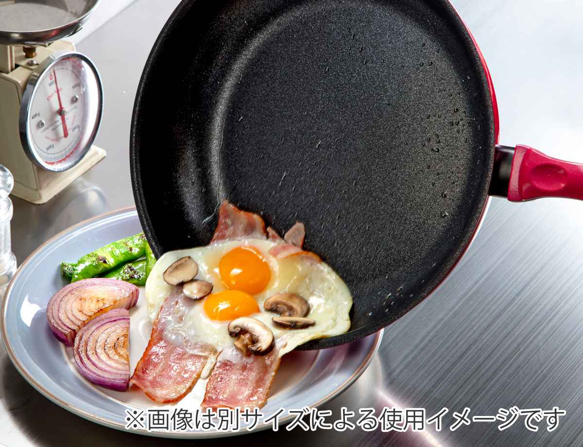 谷口金属工業 炒め鍋 28cm ガス火専用 ダイヤモンドコート すべすべ超