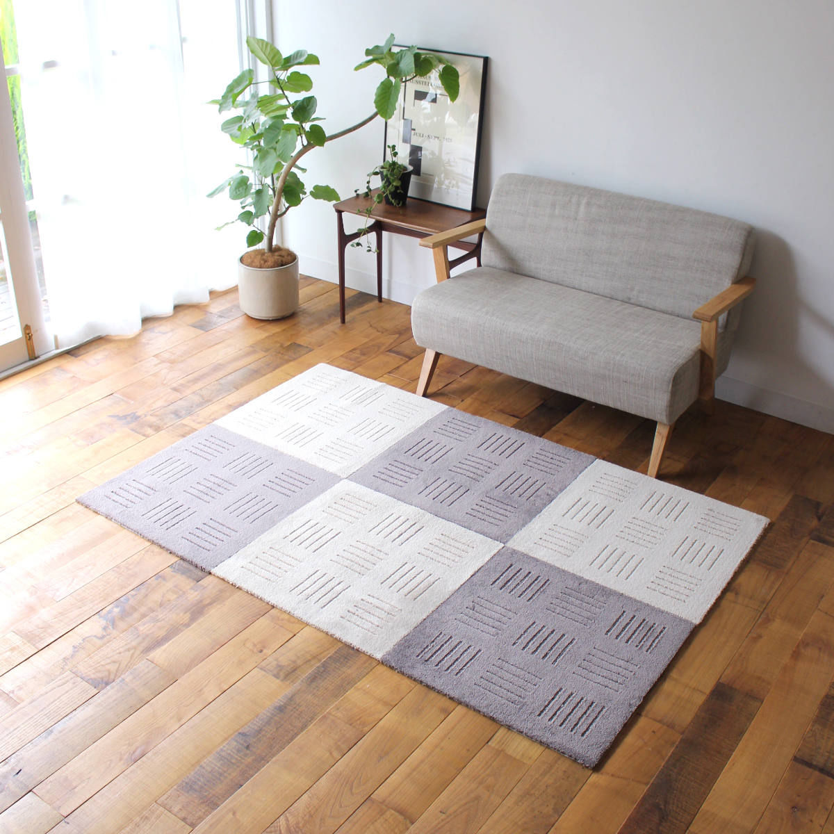 オカ キッチンマット ピタプラス ジョイントキッチンマット 60×60cm