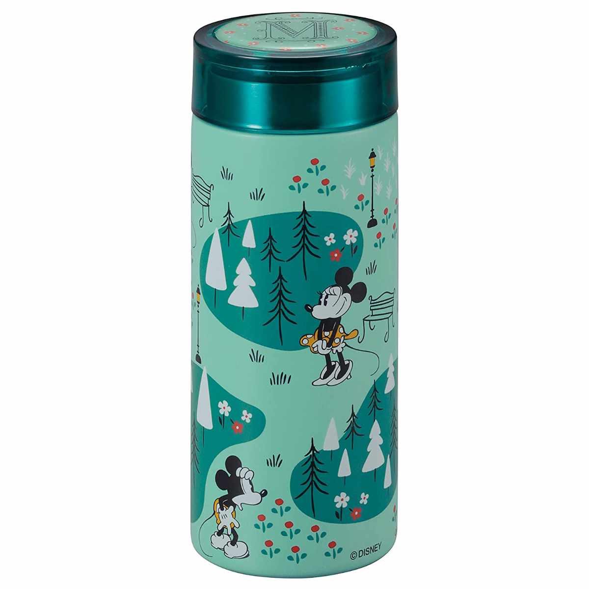 【限定値下げ】カリフォルニアディズニー　ミッキー、ミニーマウス ステンレス水筒 スケーター 水筒 200ml ステンレス スクリュー スマートパーソナル