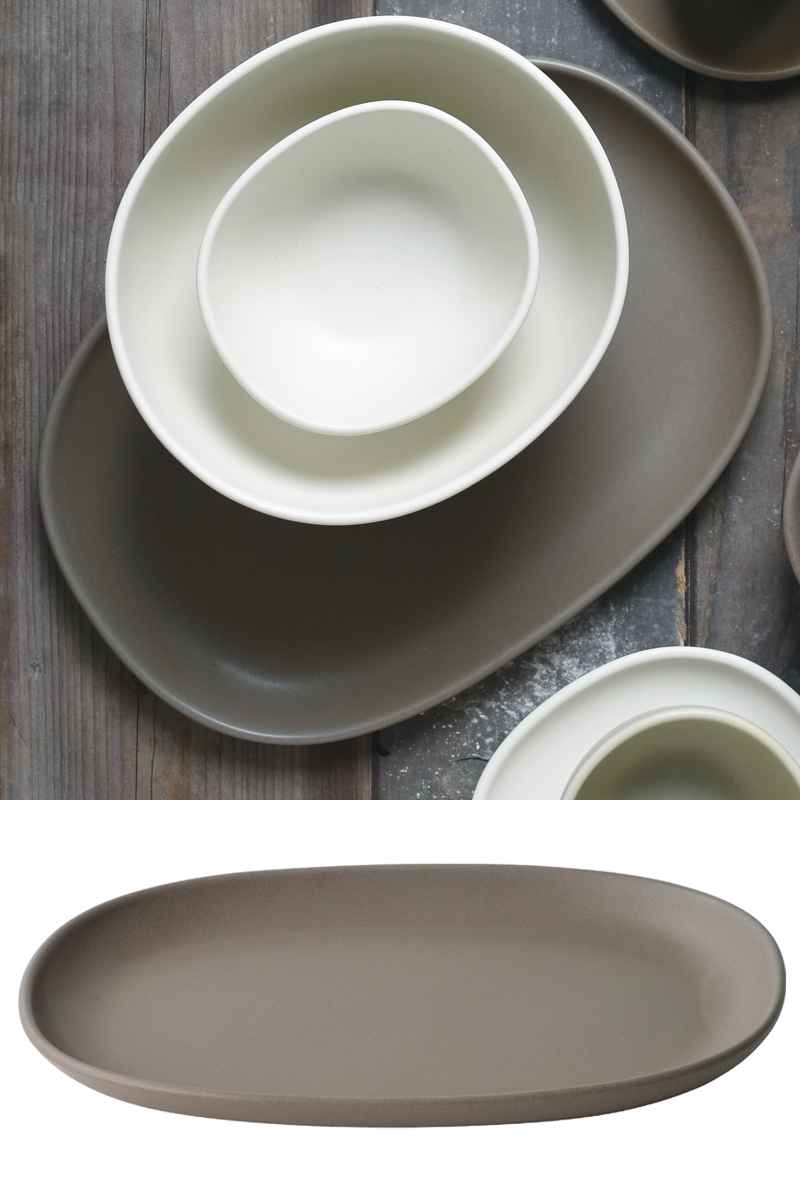 KINTO（キントー） プレート レクタングル 31.5cm NEST 磁器 （ KINTO