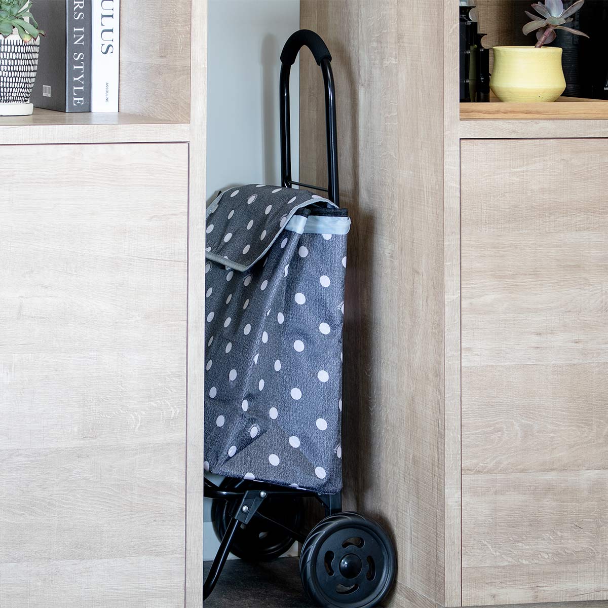 ショッピングカート CHARMISS 水玉 28L 大容量 （ キャリーカート