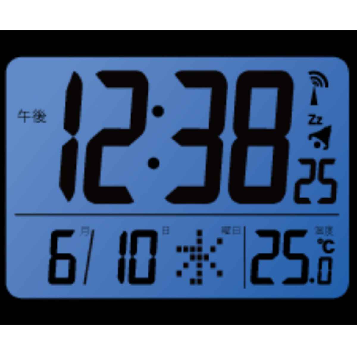時計 MAG 電波 目覚まし ファルマン デジ...の詳細画像1