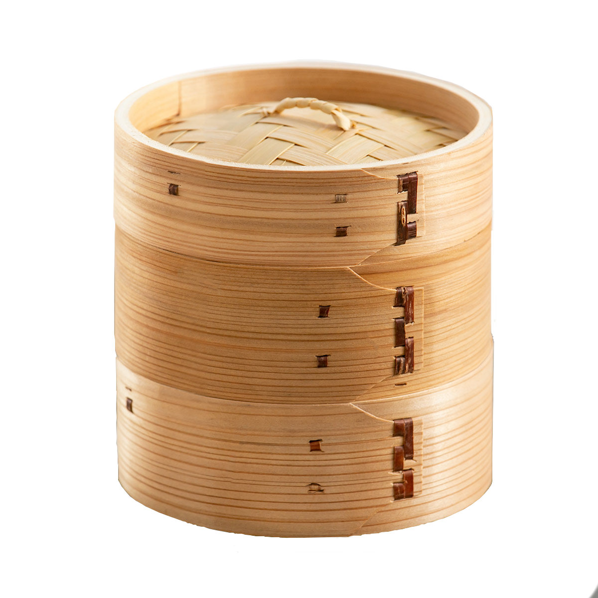 中華セイロ 2段 直径15cm （ 蒸し器 杉 木製 蒸籠 セイロ 蒸篭 蒸し