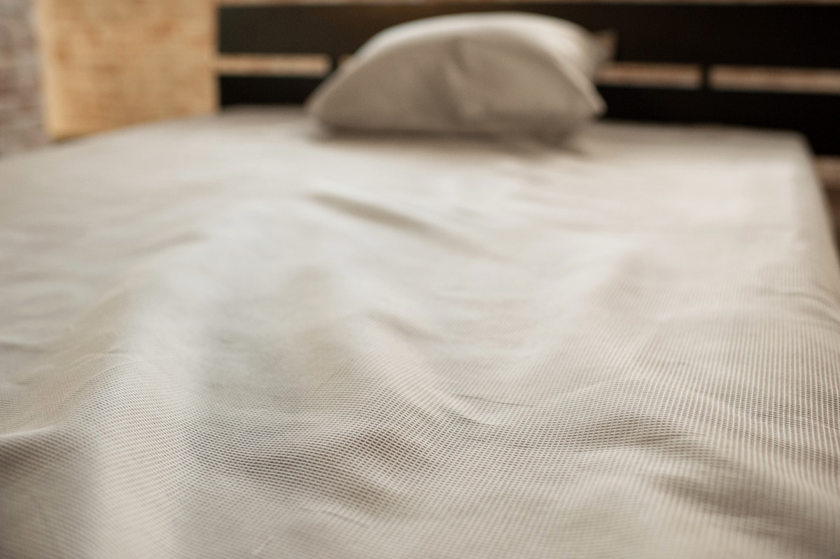 ボックスシーツ Fab the Home シングル ハニカム ワッフル 綿100