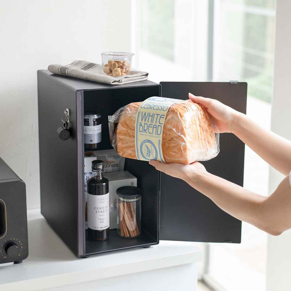 tower 山崎実業 ブレッドケース タワー スリム （ 4903208056809 公式