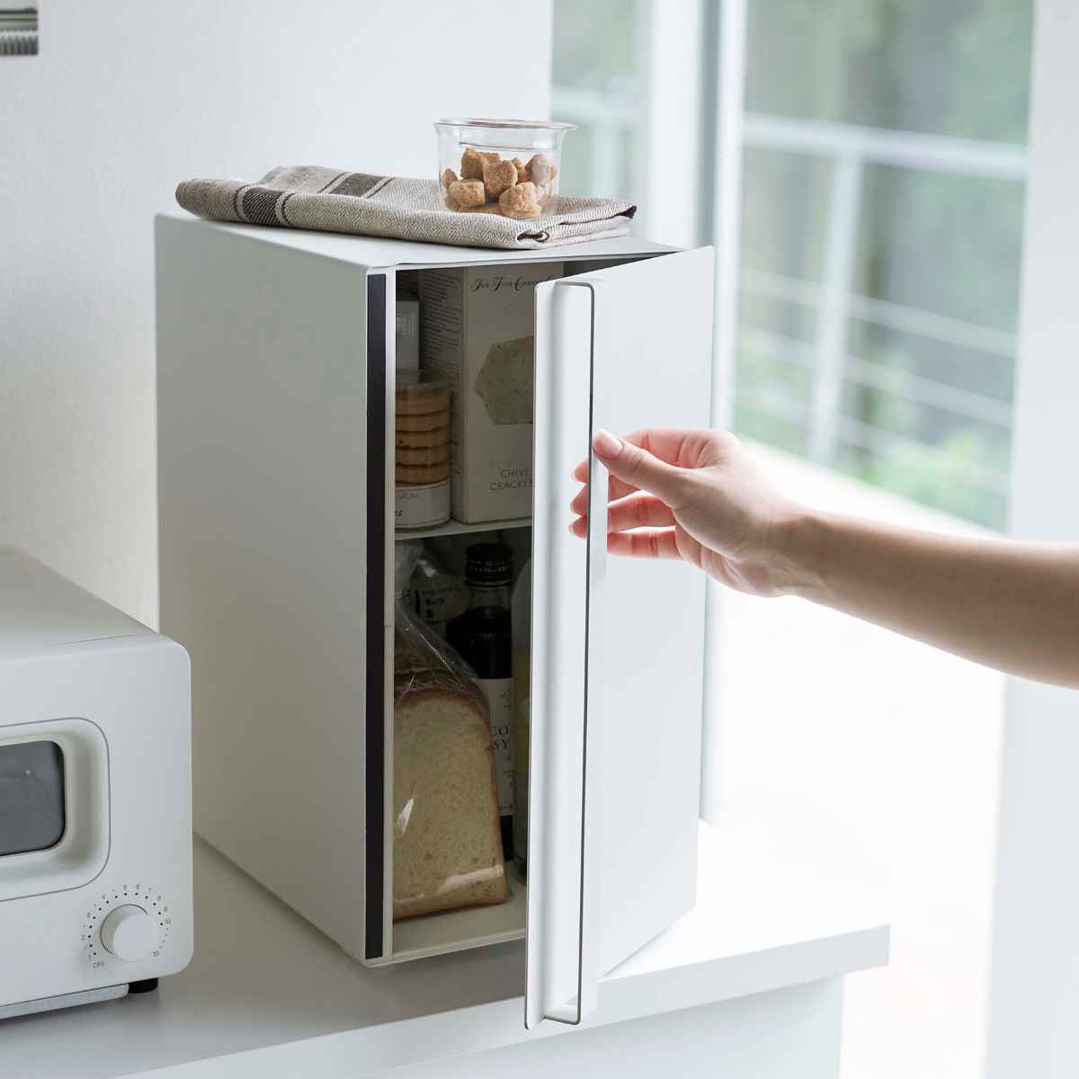 tower 山崎実業 ブレッドケース タワー スリム （ 4903208056809 公式