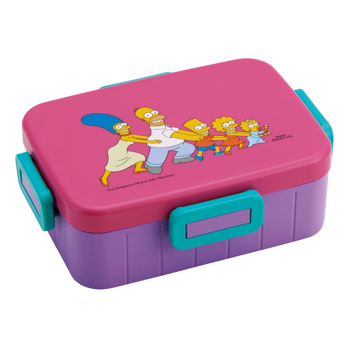 スケーター 弁当箱 1段 650ml 抗菌4点ロック The Simpsons （ ザ