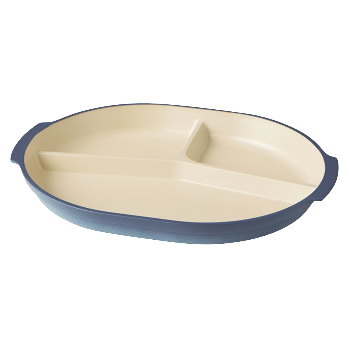 ランチプレート 26.5cm caston プラスチック （ 食洗機対応 電子レンジ対応 日本製 プレート 皿 仕切り皿 楕円 オーバル ） | ブランド登録なし | 02