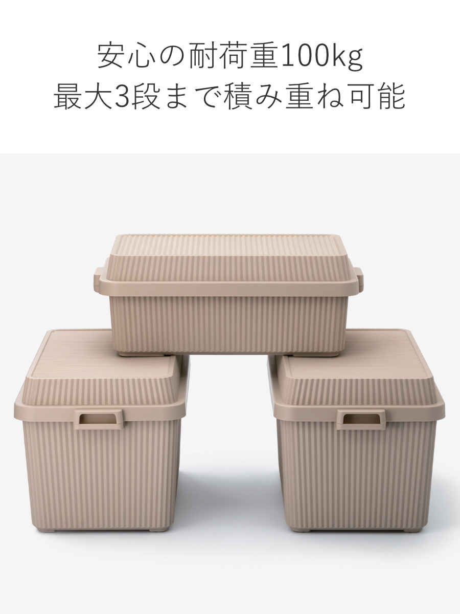 Like-it（ライクイット） 特典付き 収納ボックス 83L 深型 インナー