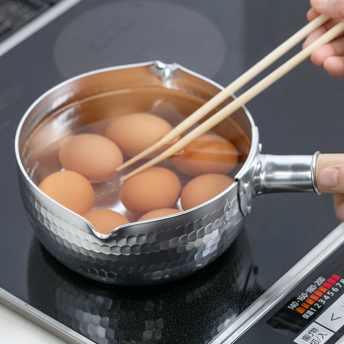 和の職人 IH対応 雪平鍋 18cm 日本製 （ 行平鍋 ガス火 IH 対応 アルミ