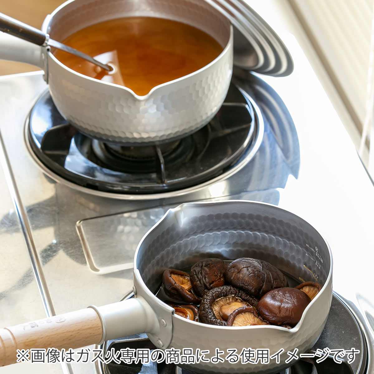 和の職人 IH対応 雪平鍋 24cm 日本製 （ 行平鍋 ガス火 IH 対応 アルミ