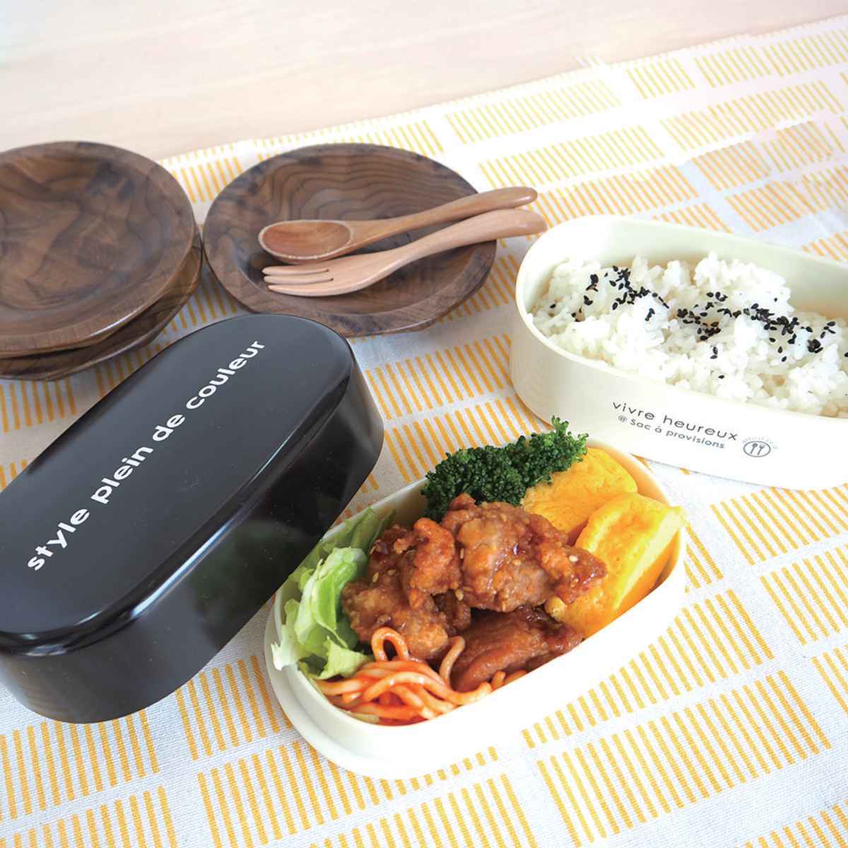 二段小判弁当 HAKOYA 弁当箱 2段 おしゃれ 曲げわっぱ 小判二段弁当(木製)880
