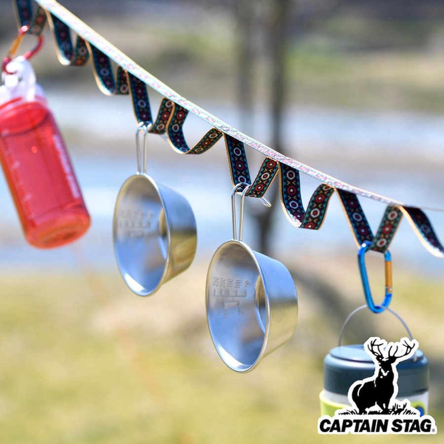 �n���M���O���[�v �J���r�i�t���[�v���[�v �`�����A�� �L���v�e���X�^�b�O �i CAPTAIN STAG �n���M���O ���[�v �J���r�i �n���M���O�t�b�N �A�E�g�h�A �j