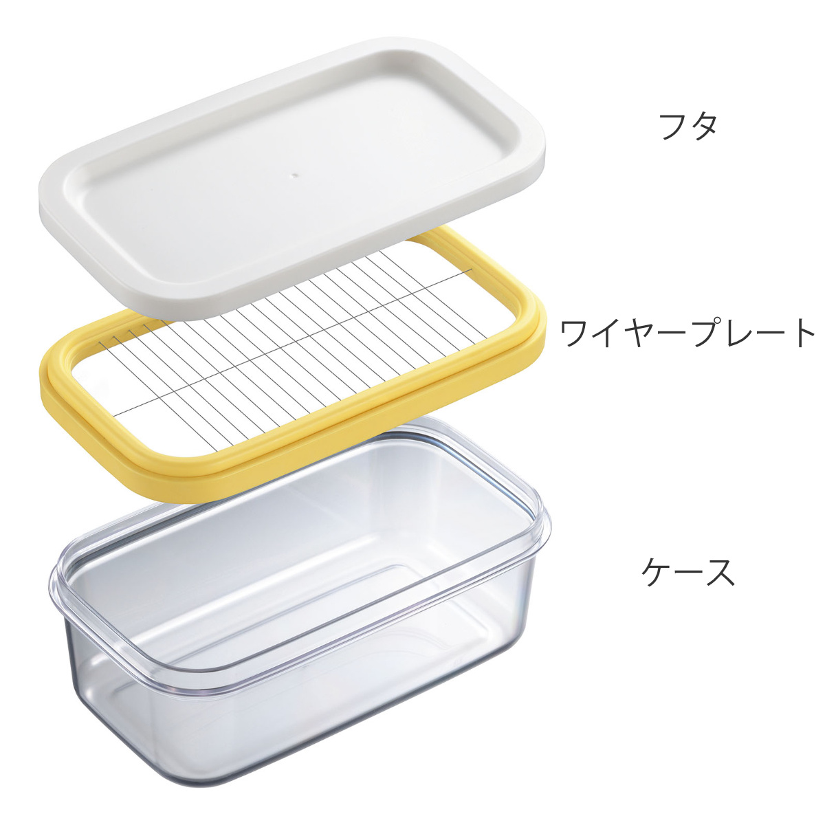 バターケース カットできちゃうバターケース 2...の詳細画像2