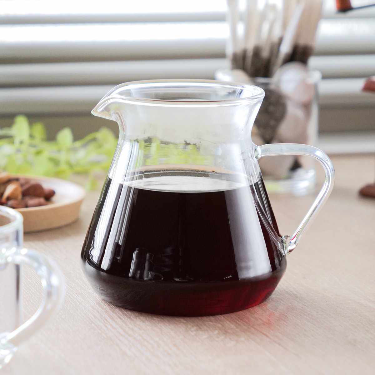 ガラスピッチャー IwaiLoft Oh-spots 水玉 ガラス ピッチャー 冷水筒 レーモン茶ポット