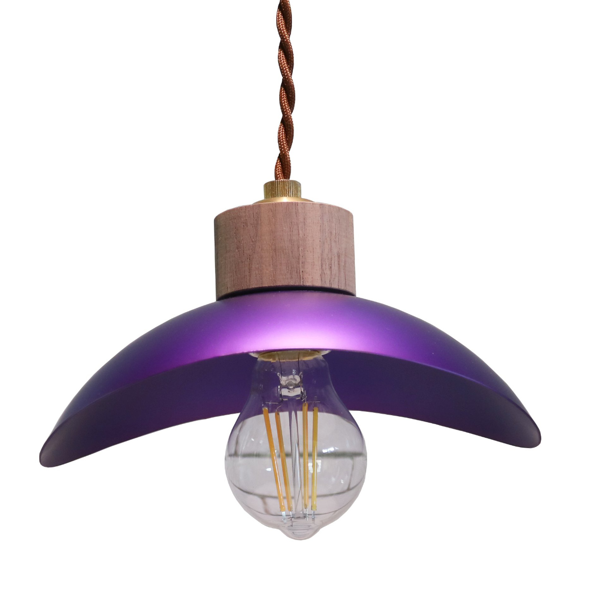 ペンダントライト 1灯 PETAL E26 LED電球 （ 照明 ライト LED 対応