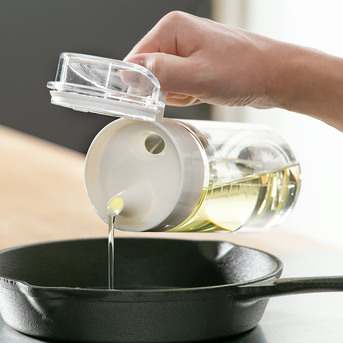 オイルボトル 550ml フレッシュロック シーズニングボトル （ オイル
