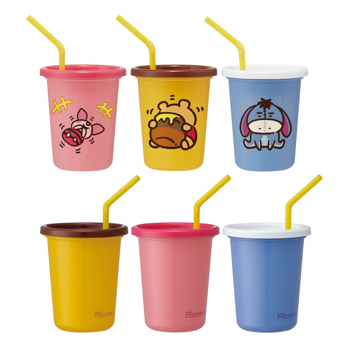 スケーター タンブラー ストロー付き 3個入り 320ml プラスチック