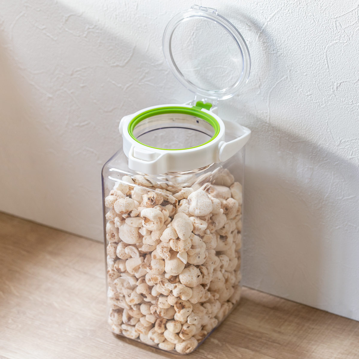 保存容器 密閉 2.4L キーポット 角型 3個セット （ ワンプッシュ KEEPOT ラストロウェア 食洗機対応 冷蔵庫対応 保存 容器 調味料容器 調味料入れ ） | ブランド登録なし | 07