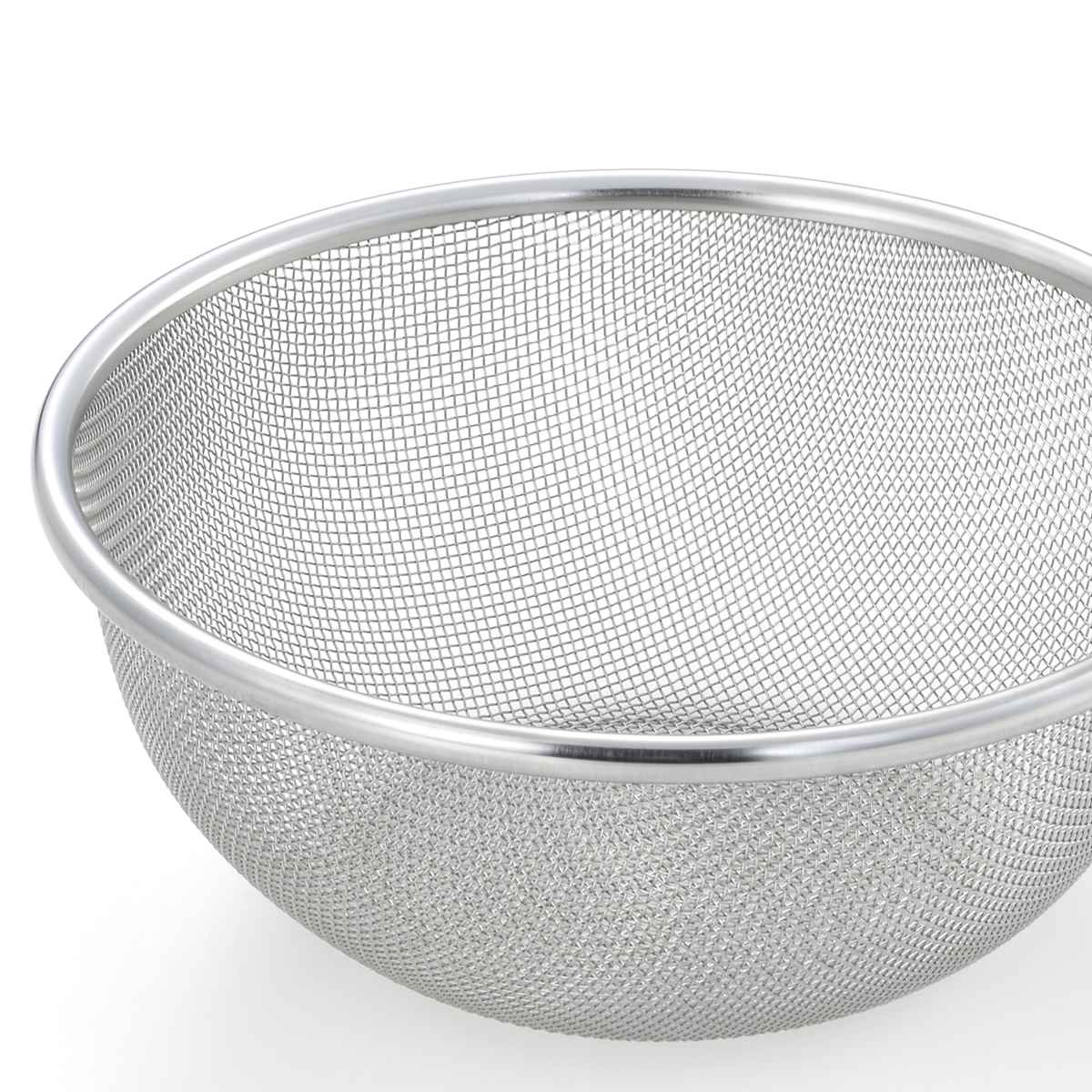 ヨシカワ ステンレス雪平鍋用片手ザル 18cm 味壱 日本製 （ ザル