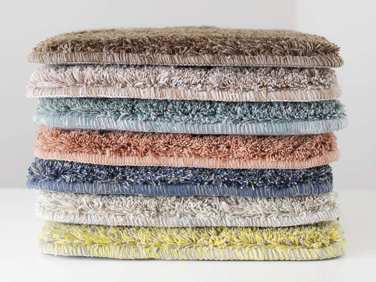 ＆NE チェアパッド Mix 四角 35×35cm 低反発 （ おしゃれ チェアマット