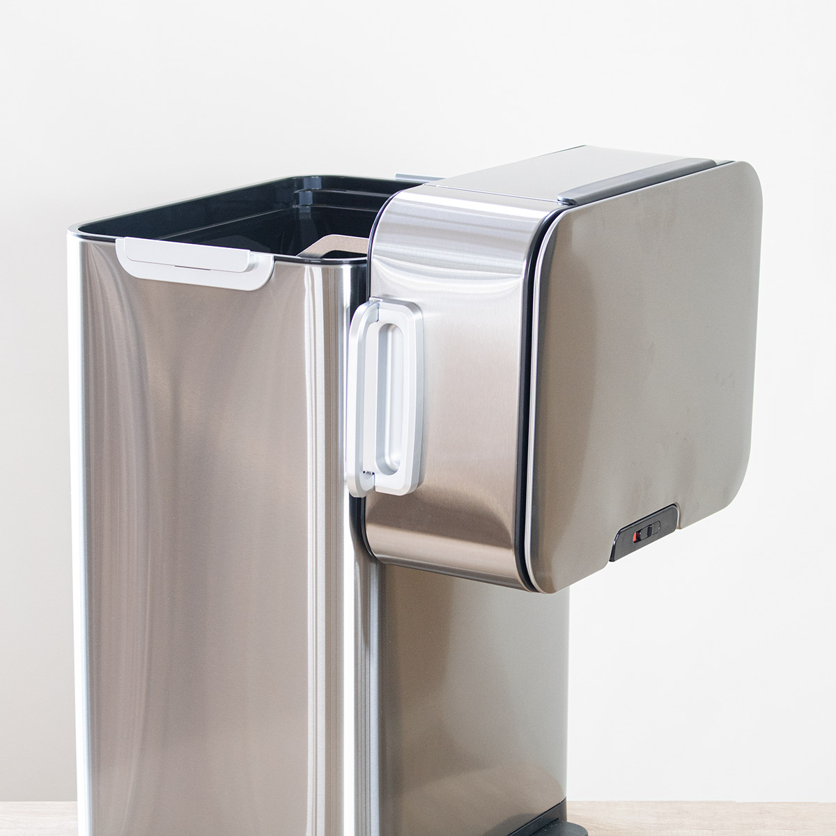 小森樹脂 ゴミ箱 58L HOALU ステンレス （ ごみ箱 ダストボックス